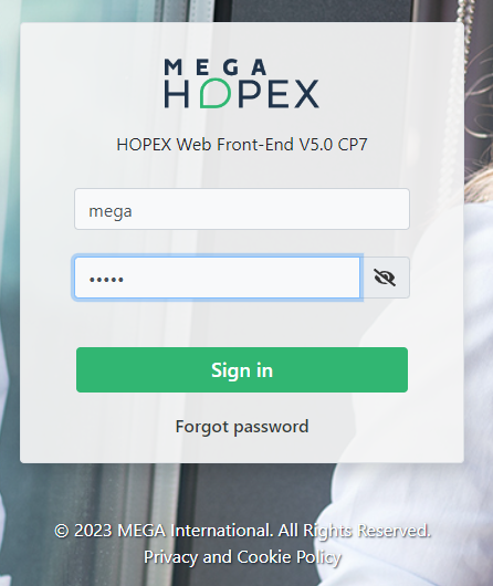 A screenshot of a login box Description automatically generated