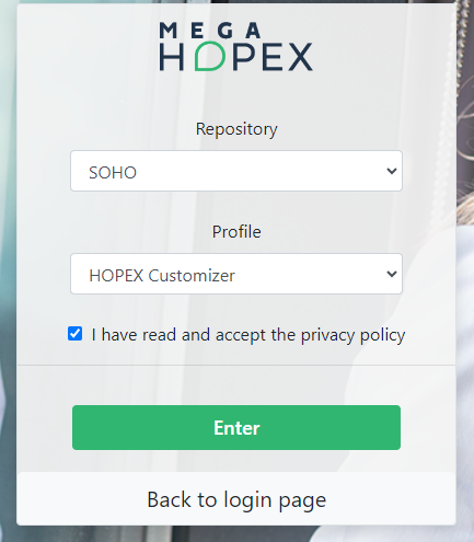 A screenshot of a login page Description automatically generated